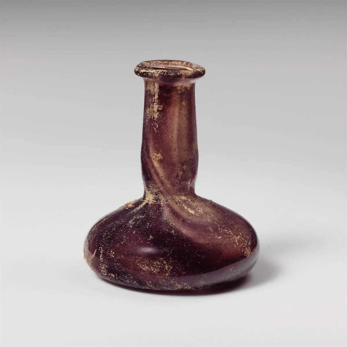 Glass perfume bottle — Unknown
