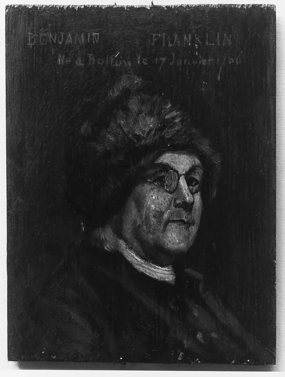 Portrait of Benjamin Franklin — Unknown