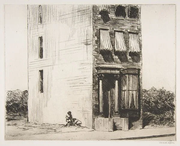 The Lonely House — Edward Hopper