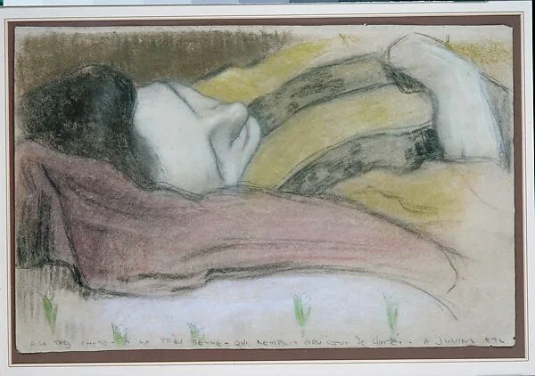 Woman Asleep on Pillow — Kenneth Frazier