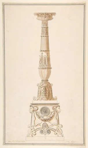 Design for a candlestick