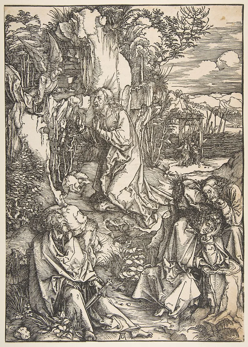 The Agony in the Garden — Albrecht Dürer