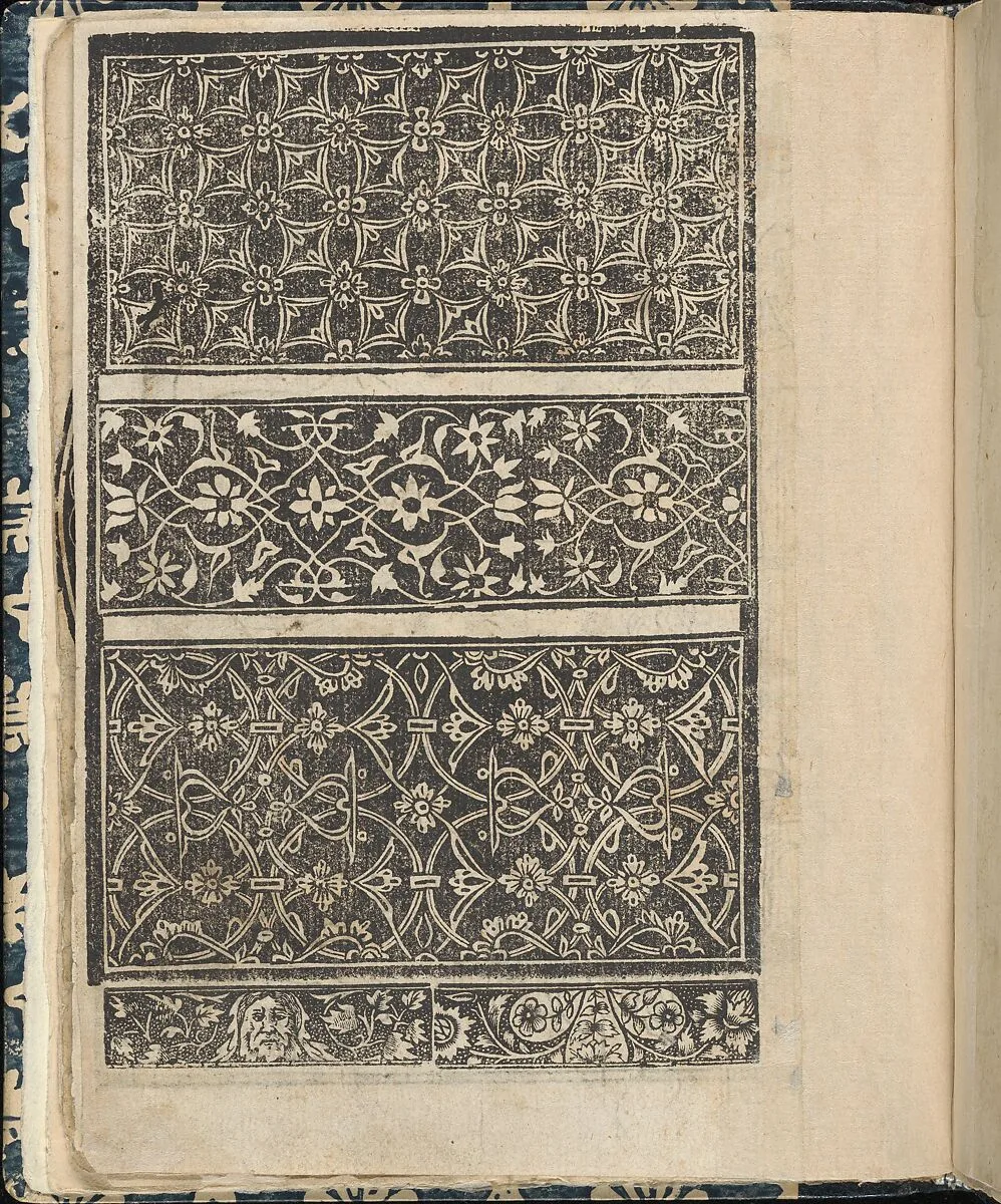 Essempio di recammi, page 13 (verso) — Giovanni Antonio di Nicolini da Sabio e i fratelli|Giovanni Antonio Tagliente