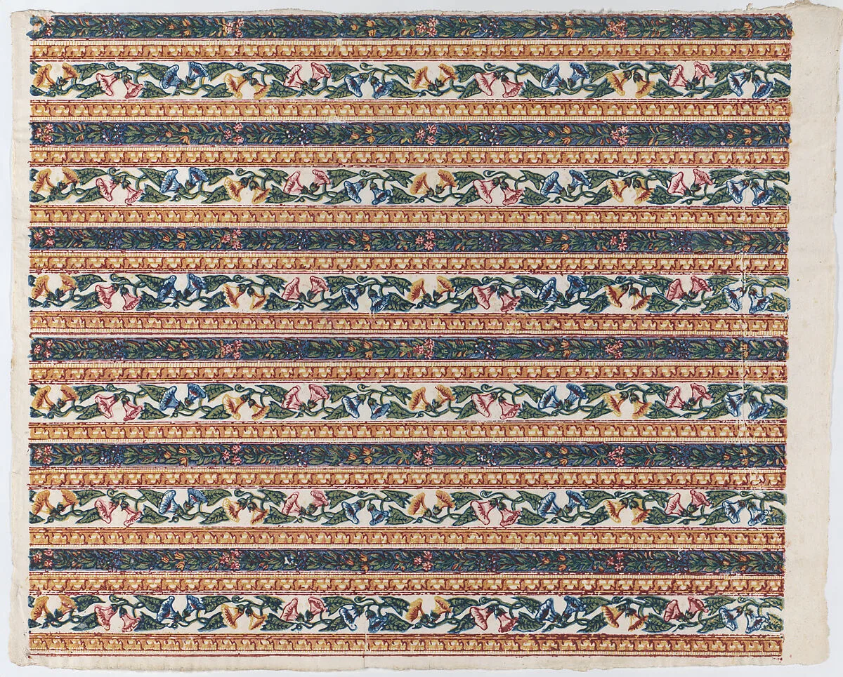 Sheet with six borders with vines and flower designs — Remondini Family|Anonymous