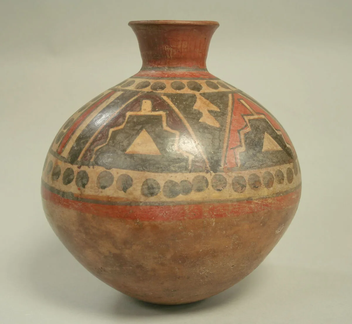 Painted Single Spout Bottle — Unknown