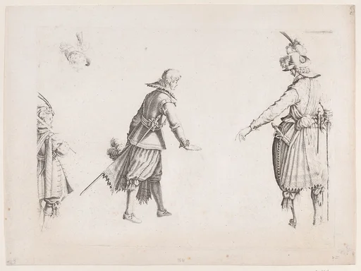 L'Enrolement des Troupes (The Enlistment of the Troupes), from La Vie de Ferdinand Ier de Médicis série appelée aussi Les Batailles des Médicis (The Life of Ferdinand I de'Medici also called The Medici Battles) [second of two supernumary plates]