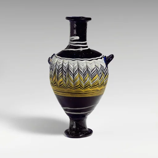Glass unguentarium (perfume bottle)