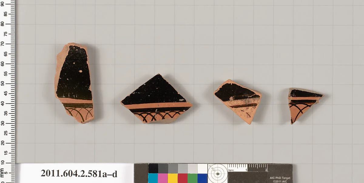 Terracotta fragments of column-kraters (bowls for mixing wine and water) — Unknown
