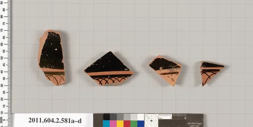 Terracotta fragments of column-kraters (bowls for mixing wine and water)