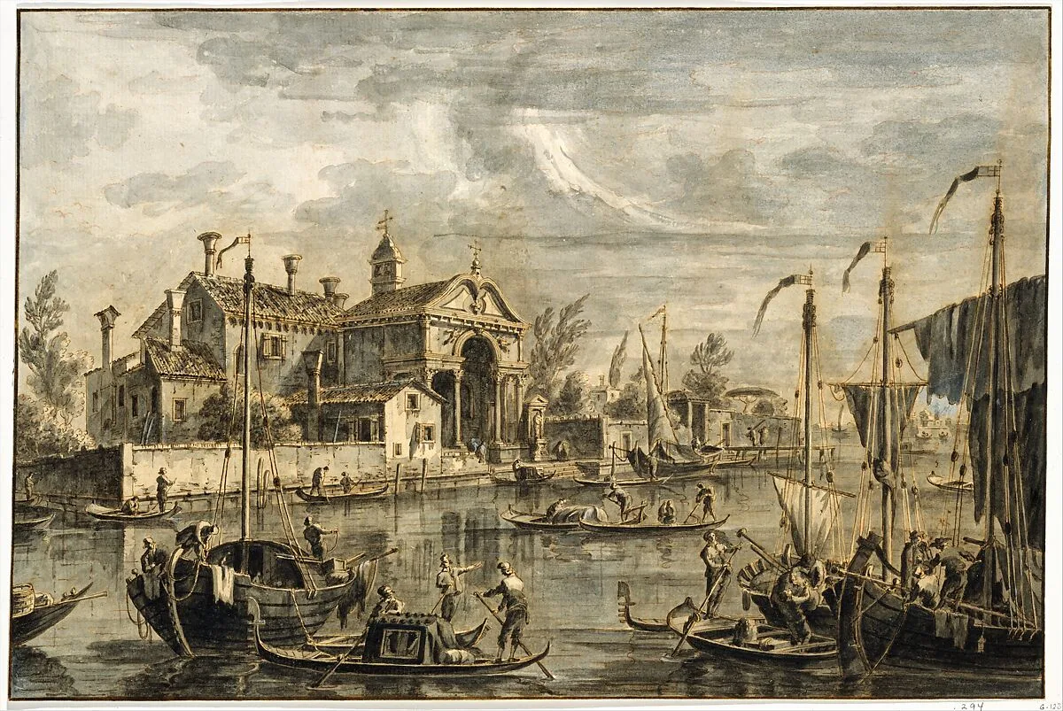 View of the Island of San Giacomo in Paludo — Francesco Tironi