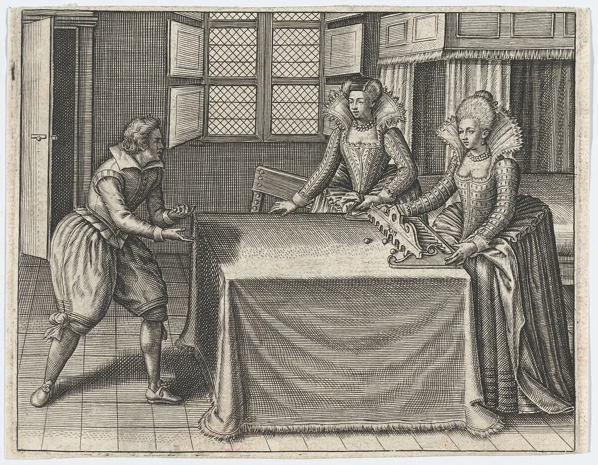 Enigmes Joyeuses pour les Bons Esprits, Plate 6 — Jean Leclerc IV|Jan van Haelbeeck