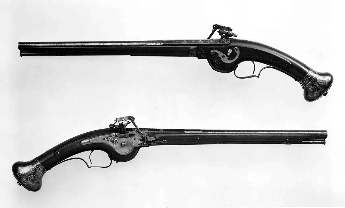 Pair of Wheellock Pistols — François Du Clos|Thomas Picquot
