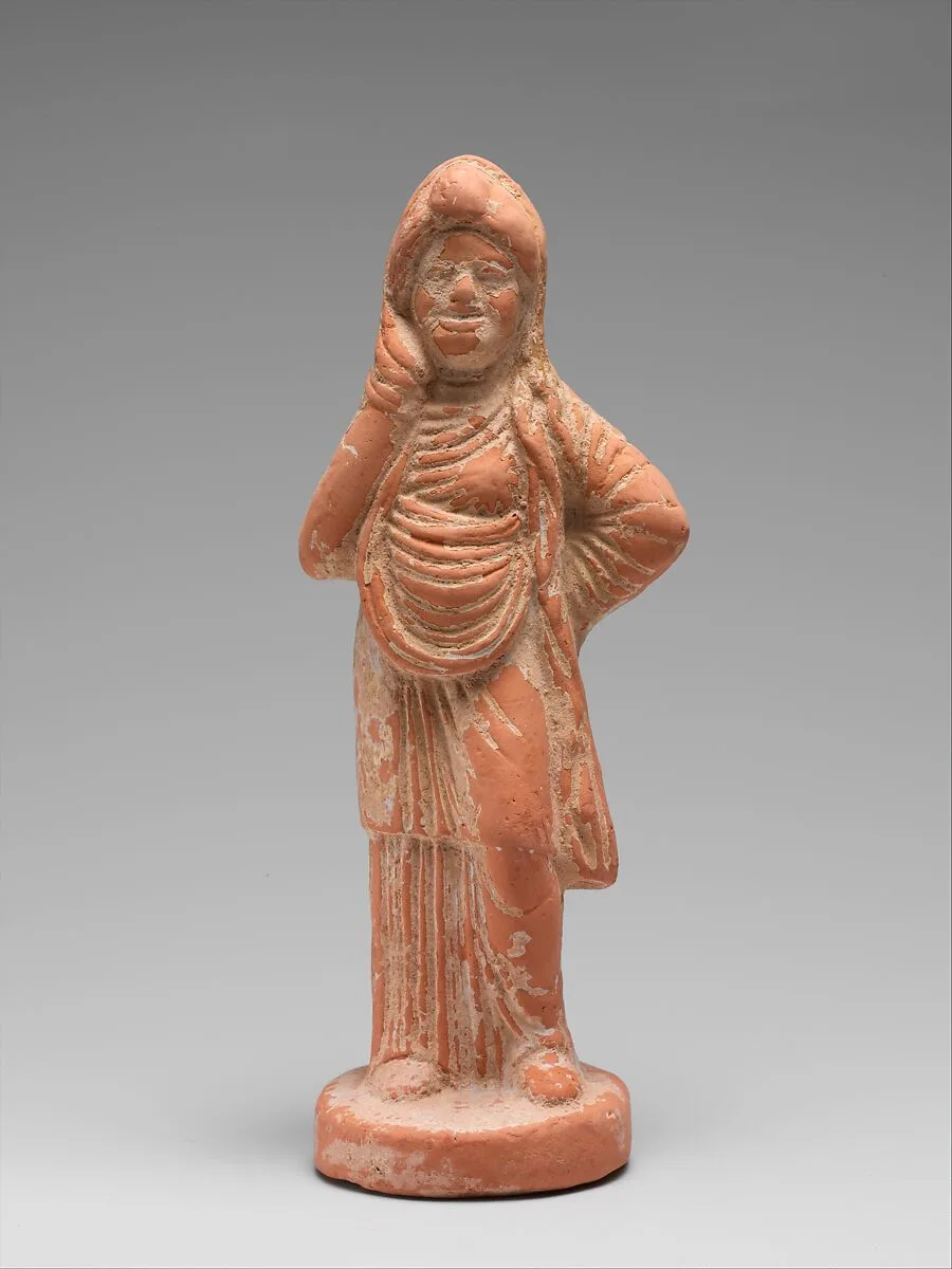 Terracotta statuette of an actor — Unknown