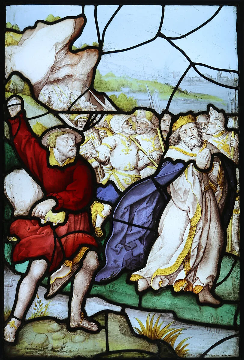 King David driven from Jerusalem — Jan Rombouts
