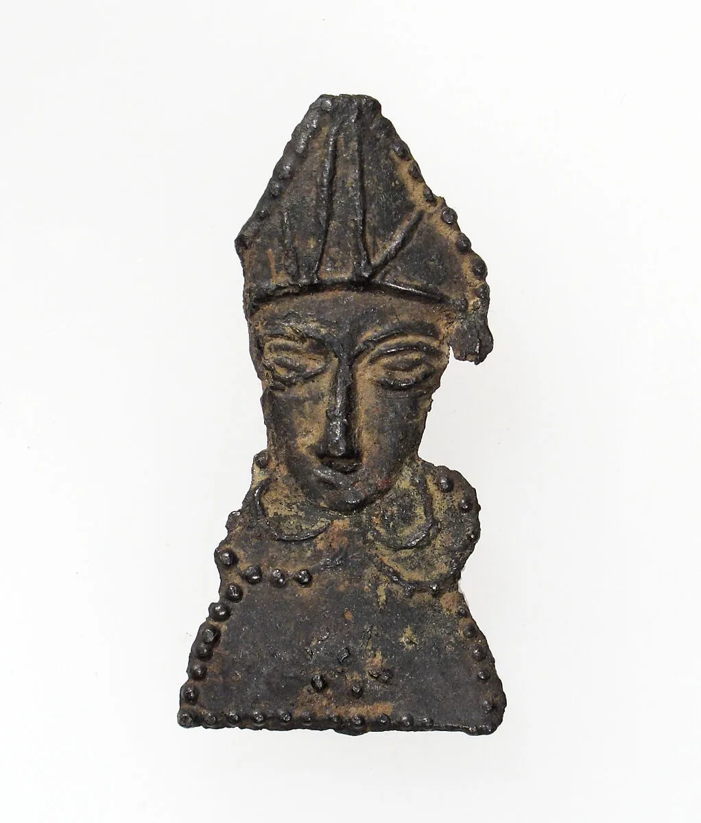 Pilgrim's Badge with Bust of a Bishop — Unknown