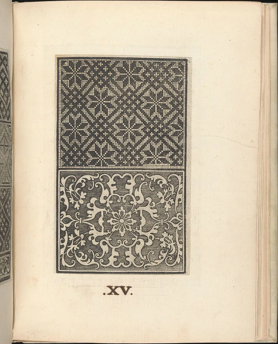 Esemplario di lavori, page 14 (verso) — Nicolò Zoppino
