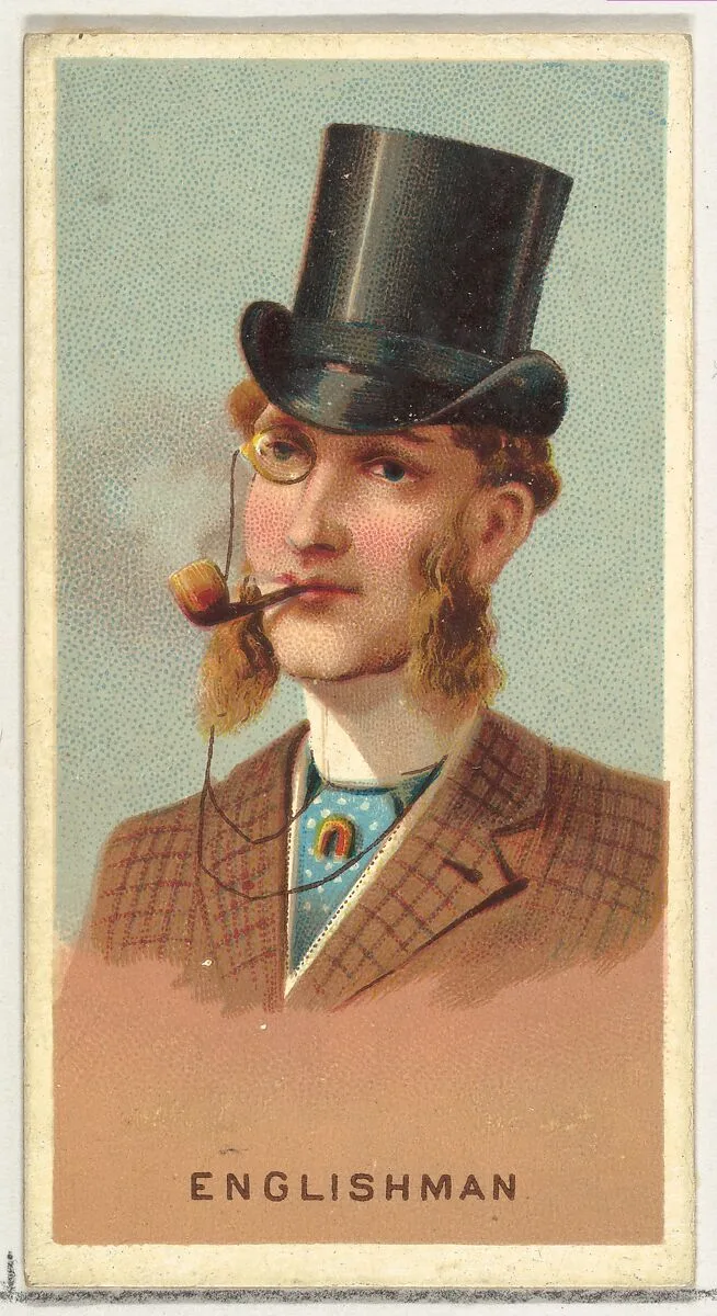 Englishman, from World's Smokers series (N33) for Allen & Ginter Cigarettes — Allen & Ginter