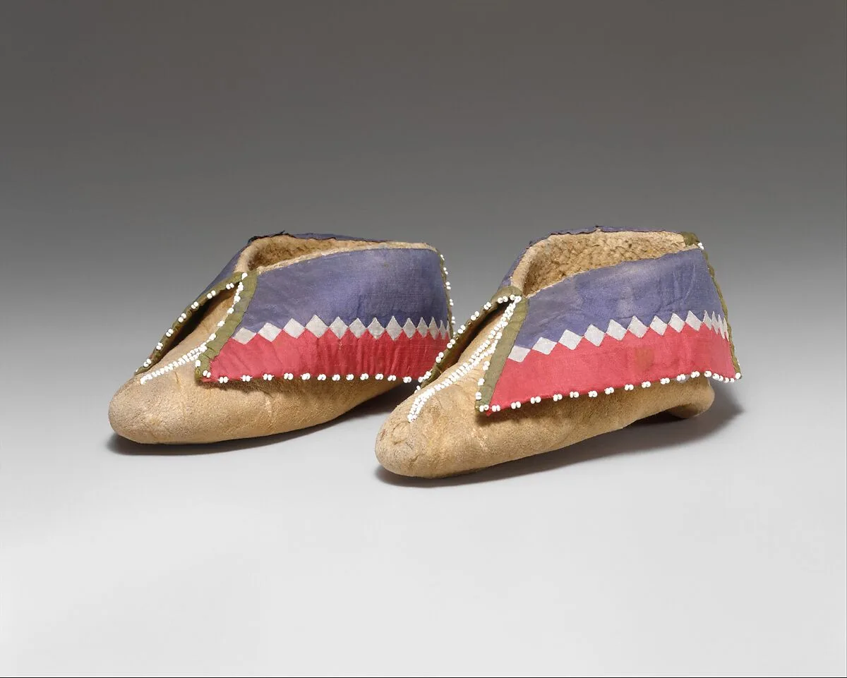 Pair of Moccasins — Unknown