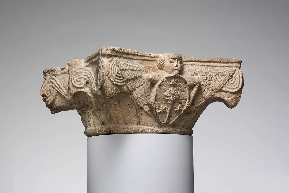 Capital with Angel Holding a Shield — Unknown