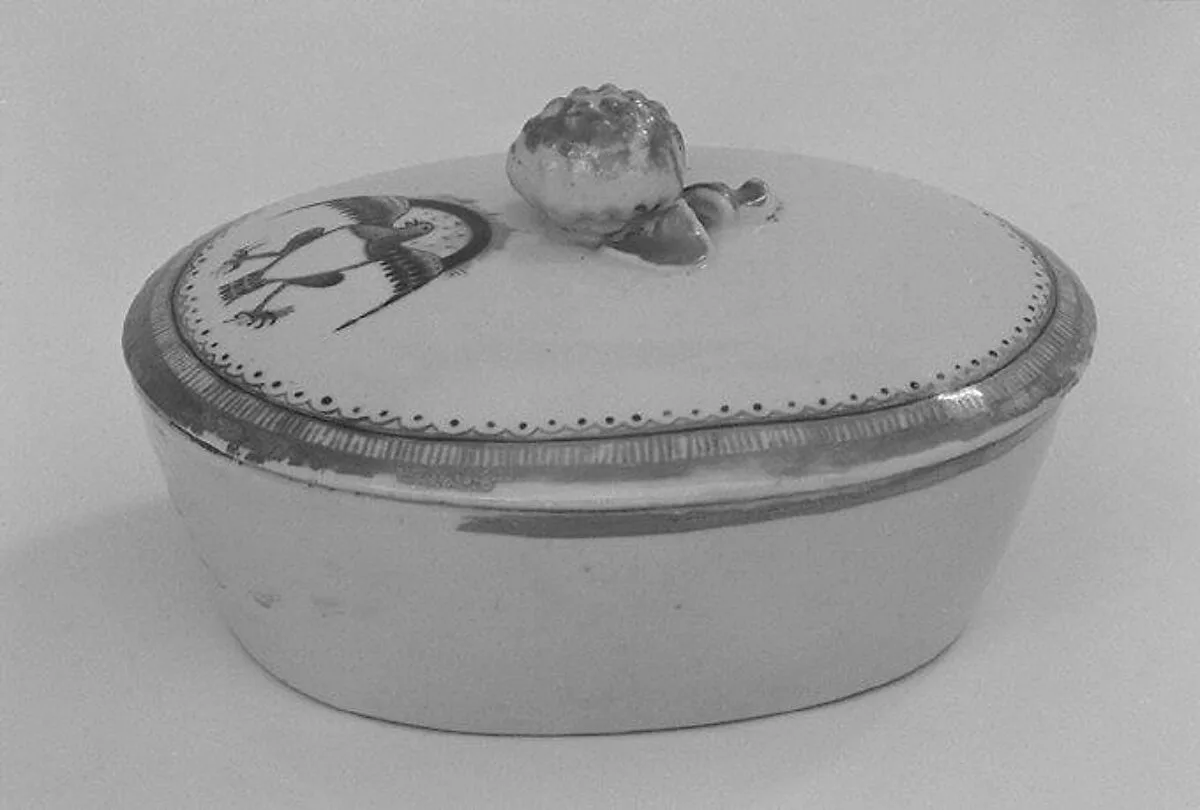 Dish with cover (part of a service) — Unknown