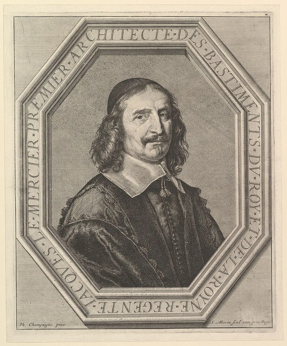 Jacques Le Mercier, architecte du roi — Jean Morin|Philippe de Champaigne
