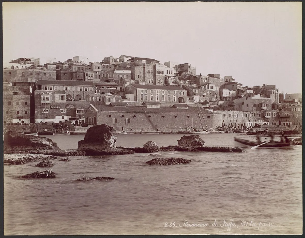 Panorama de Jaffa — Félix Bonfils