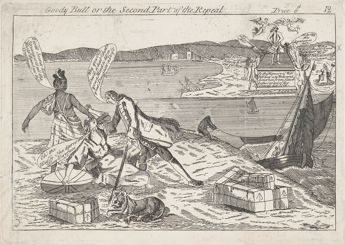 Goody Bull or the Second Part of the Repeal — Anonymous, British, 18th century