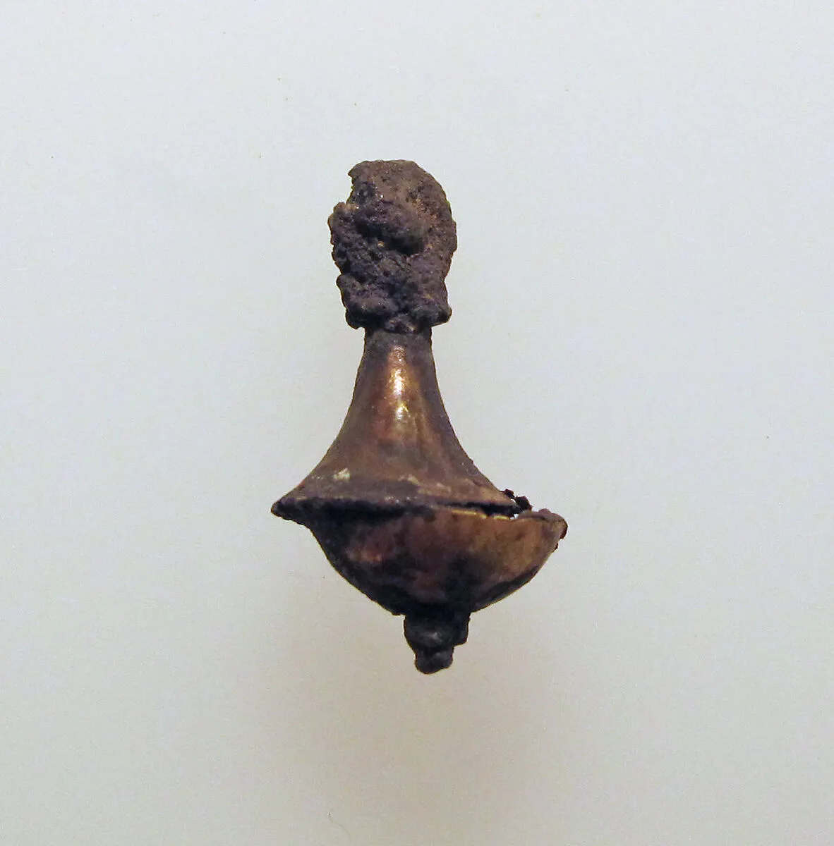 Pendants, nail head, from earrings — Unknown