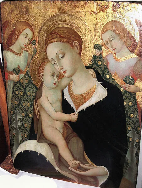 Madonna and Child with Two Angels — Umberto Giunti