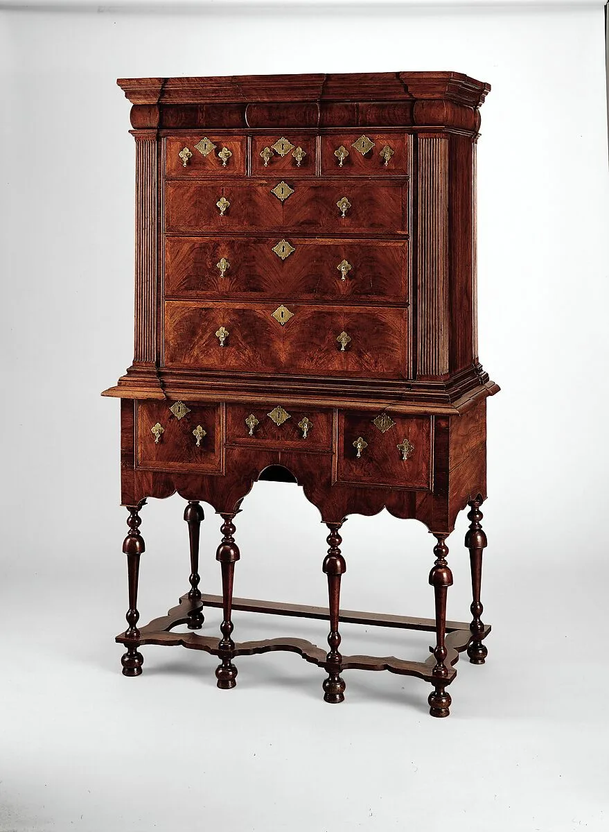 High Chest of Drawers — Unknown