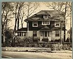 [Four Views of the Childhood Home of Walker Evans, Kenilworth, Illinois]