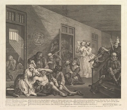 A Rake's Progress, Plate 8