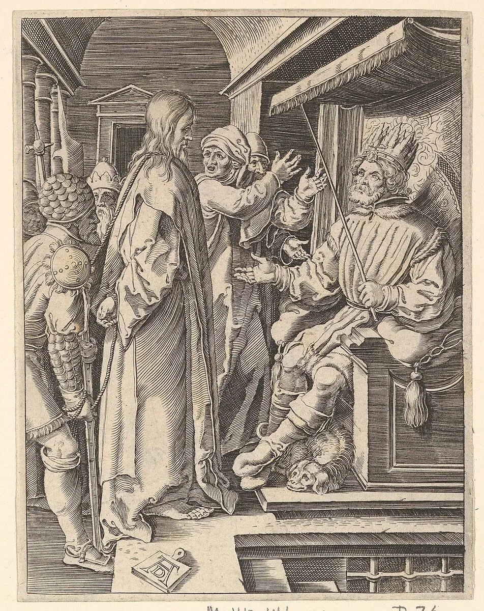 Engraved copies of The Little Passion — Abraham Waesberge|Albrecht Dürer
