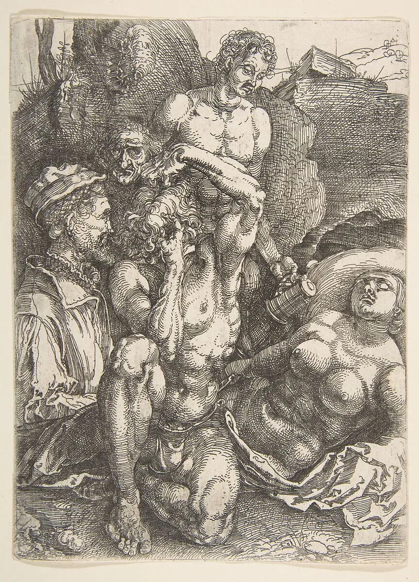 The Desperate Man — Albrecht Dürer