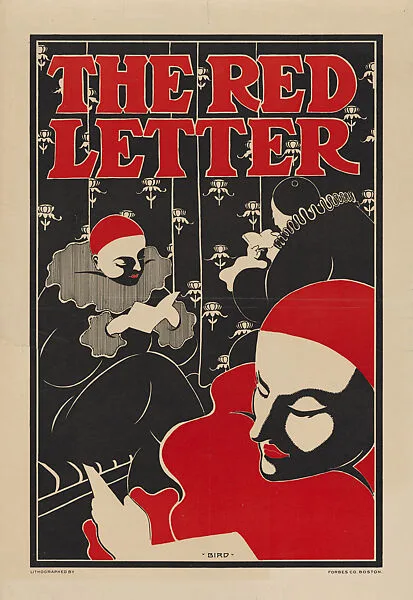 The Red Letter — Elisha Brown Bird|Barta, Badger, and Bird|Forbes Lithographic Manufacturing Co.