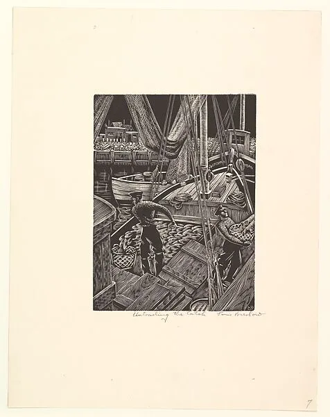 Unloading the Catch — Louis Breslow|WPA|Lou Barlow