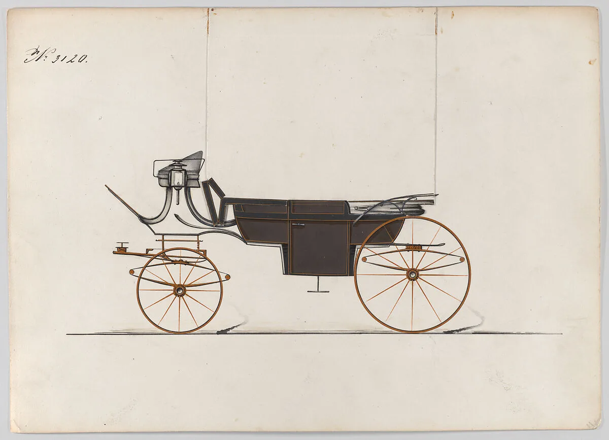 Design for Landau, No. 3120 — Brewster & Co.