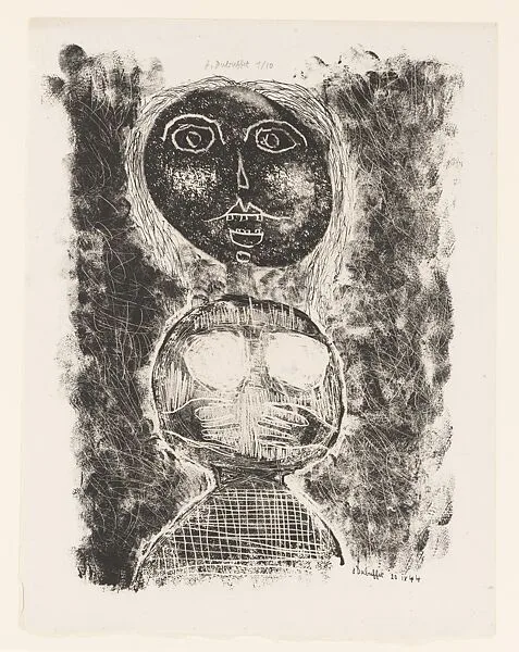 Matière et mémoire: Ingenue — Jean Dubuffet