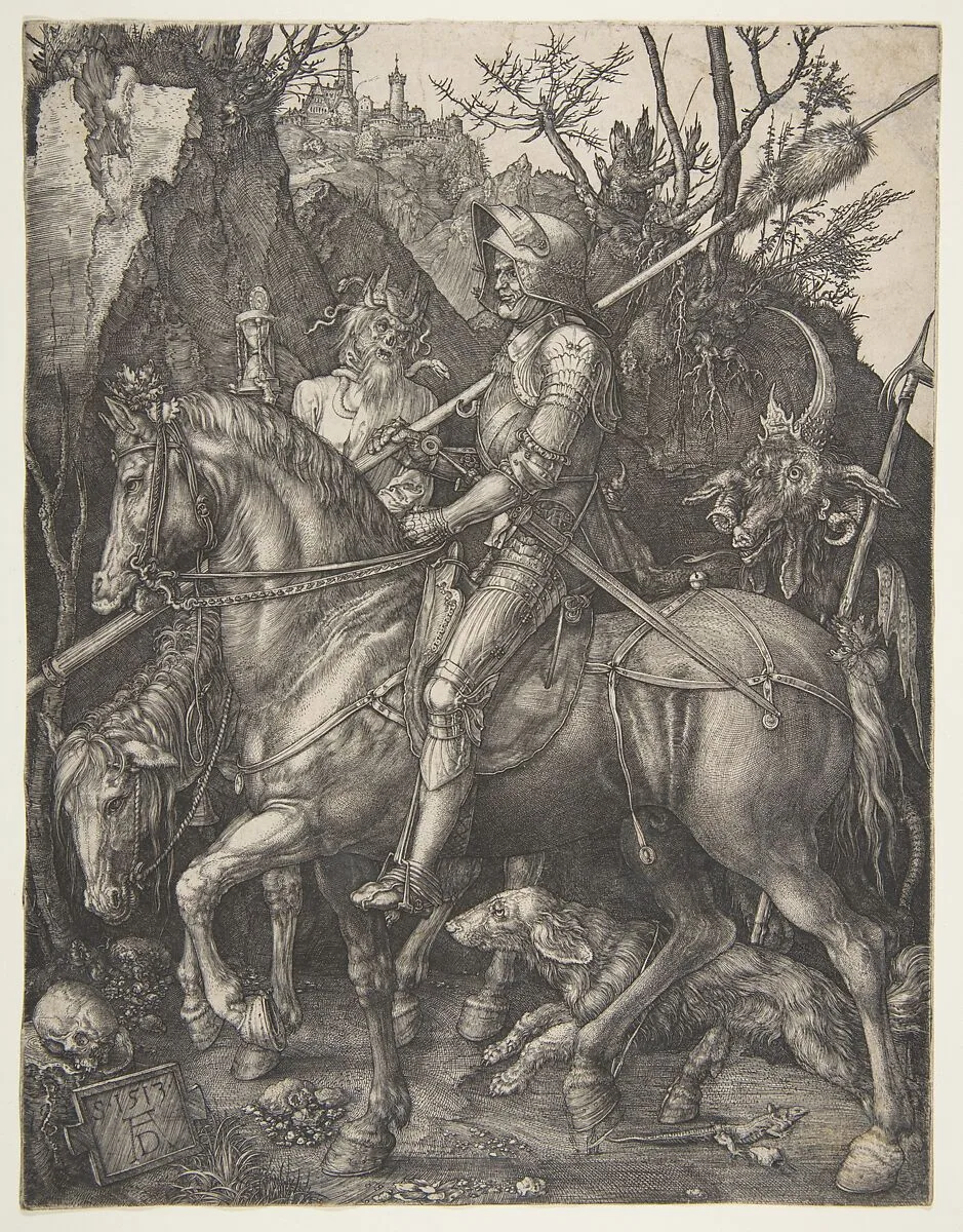 Knight, Death and the Devil — Albrecht Dürer