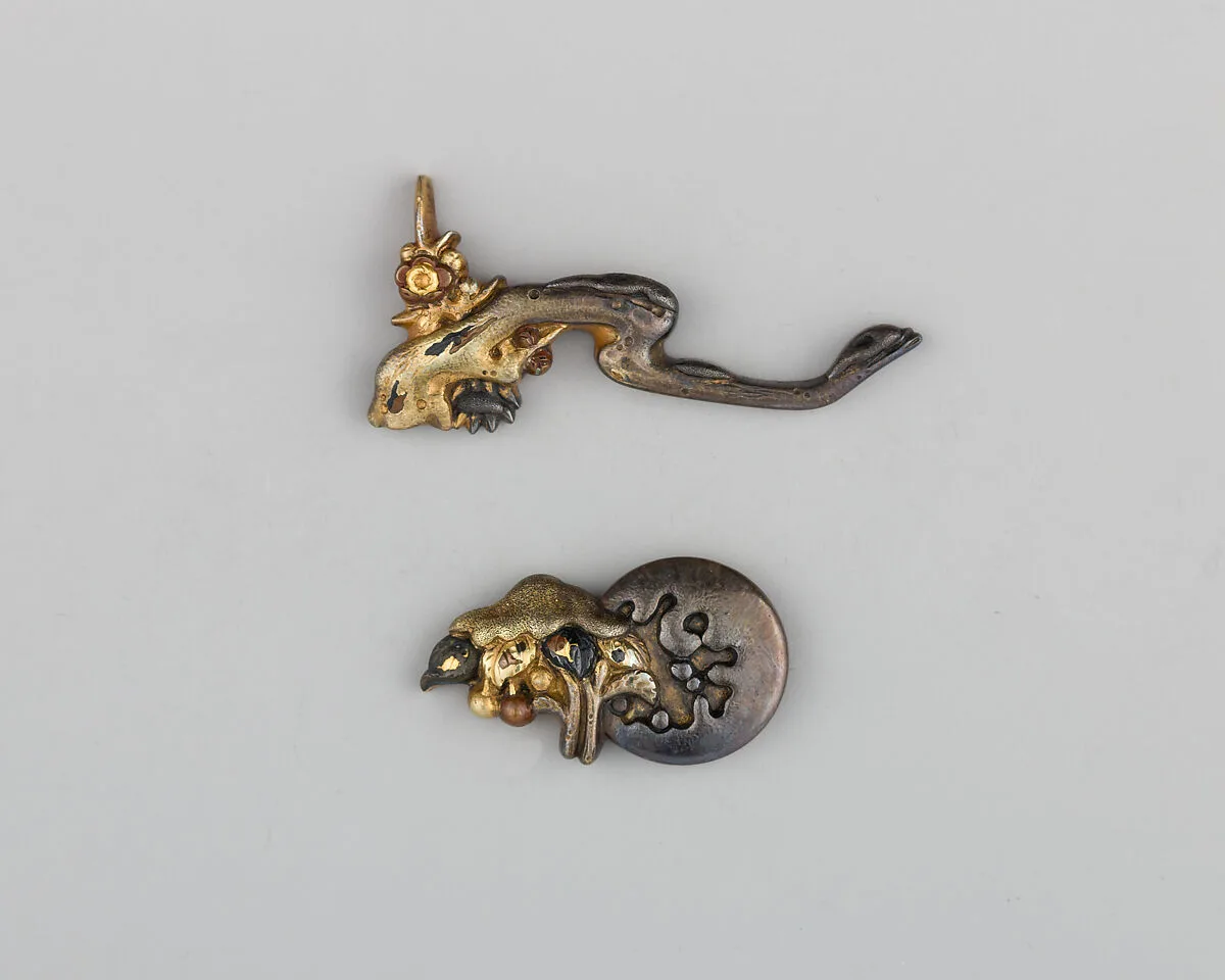 Pair of Sword-Grip Ornaments (Menuki) — Unknown