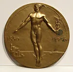 medal: Recto: Mercury; Verso: Anvil with scroll — Arthur Lee