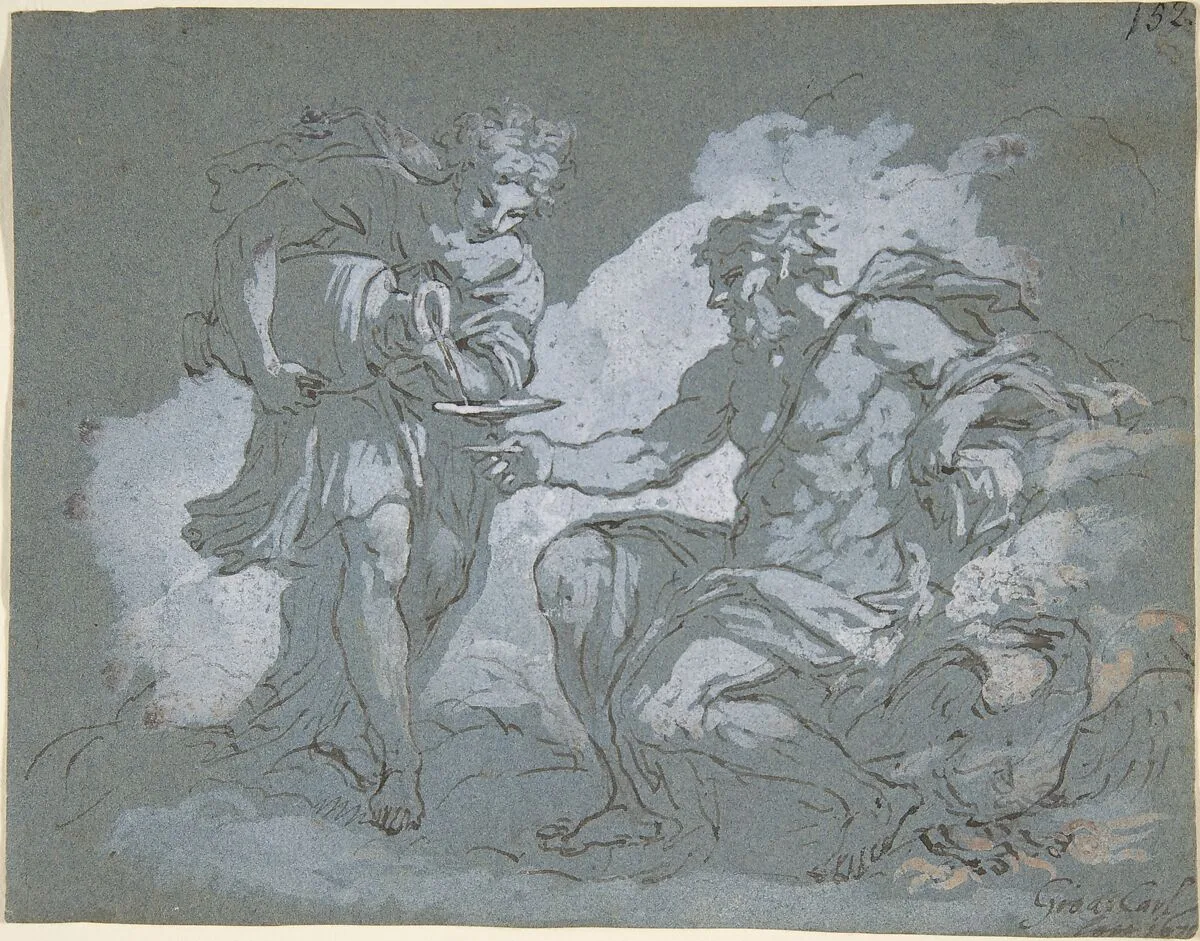 Jupiter and Ganymede — Johan Carl Loth