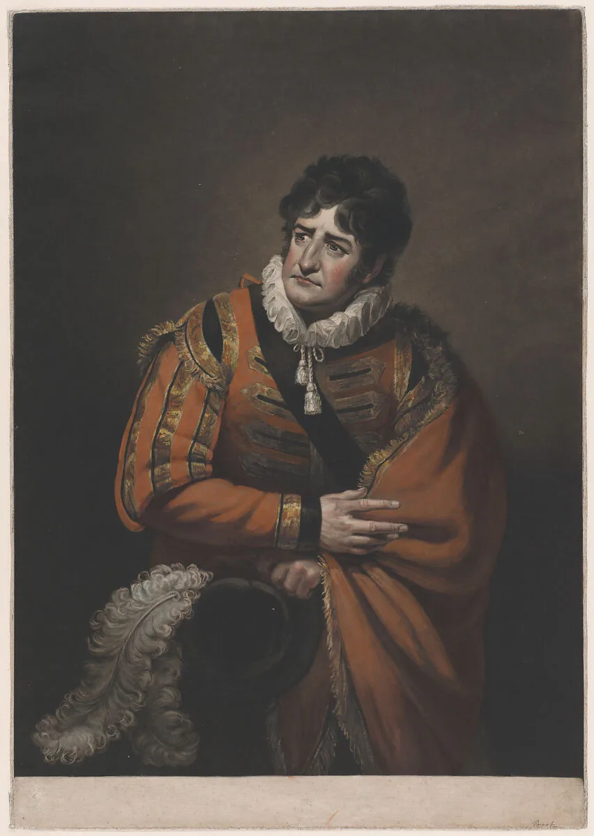 George Frederick Cooke in the Character of Iago (Shakespeare's "Othello") — William Shakespeare|George Frederick Cooke|James Green|James Ward|James Ward
