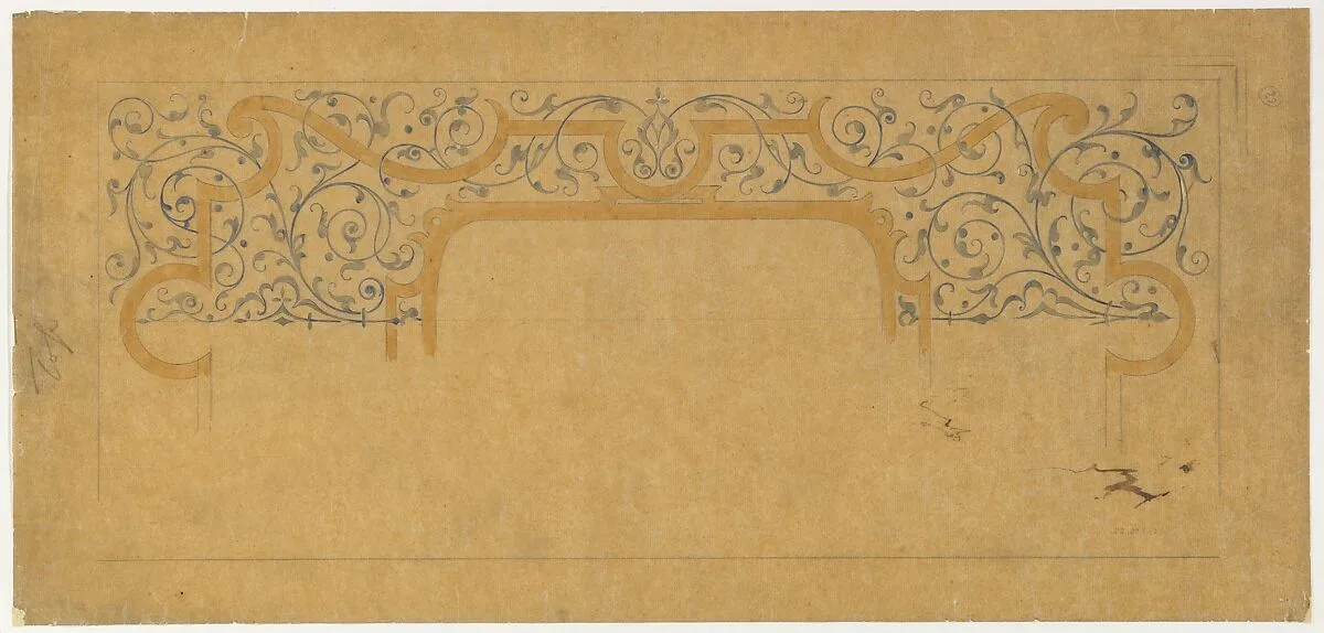 Rinceau and Strapwork Ornament — John Gregory Crace