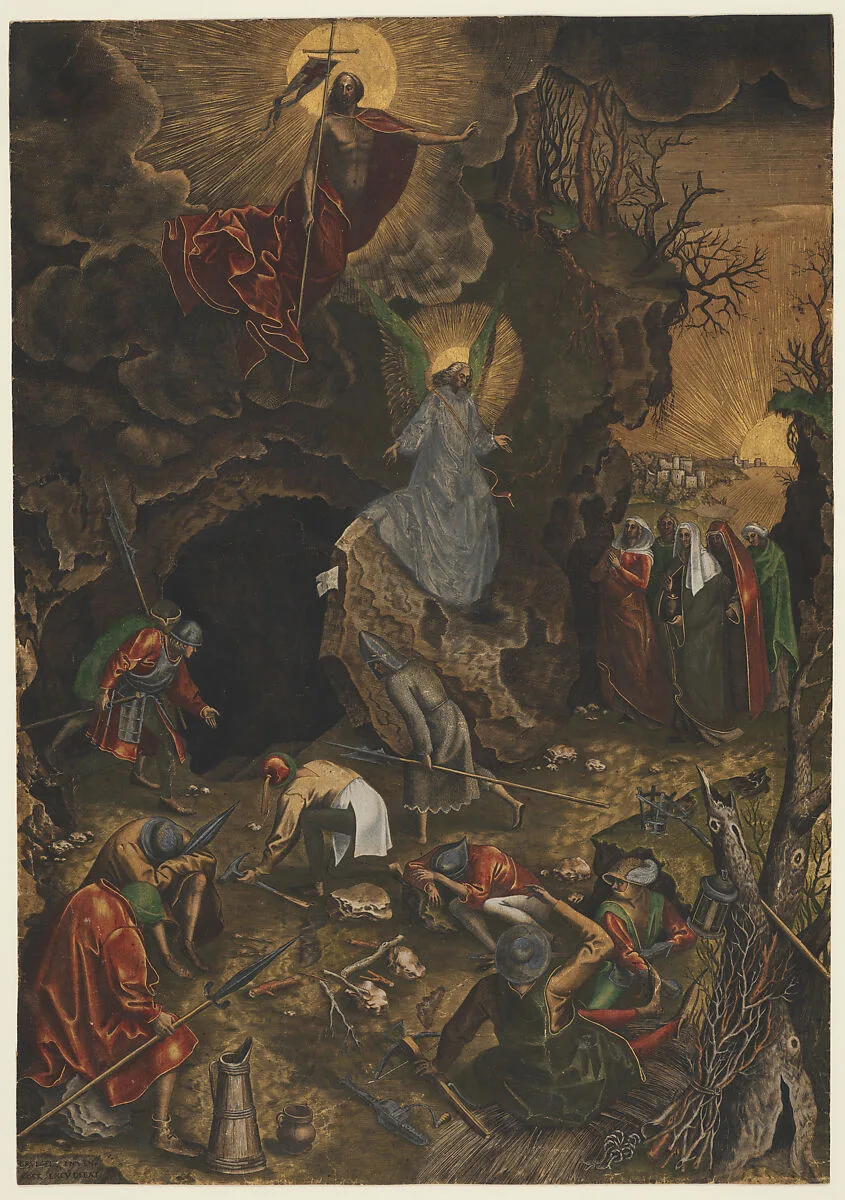 The Resurrection — Philips Galle|Hieronymus Cock|Pieter Bruegel the Elder