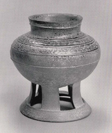 須恵器高杯|Footed Cup