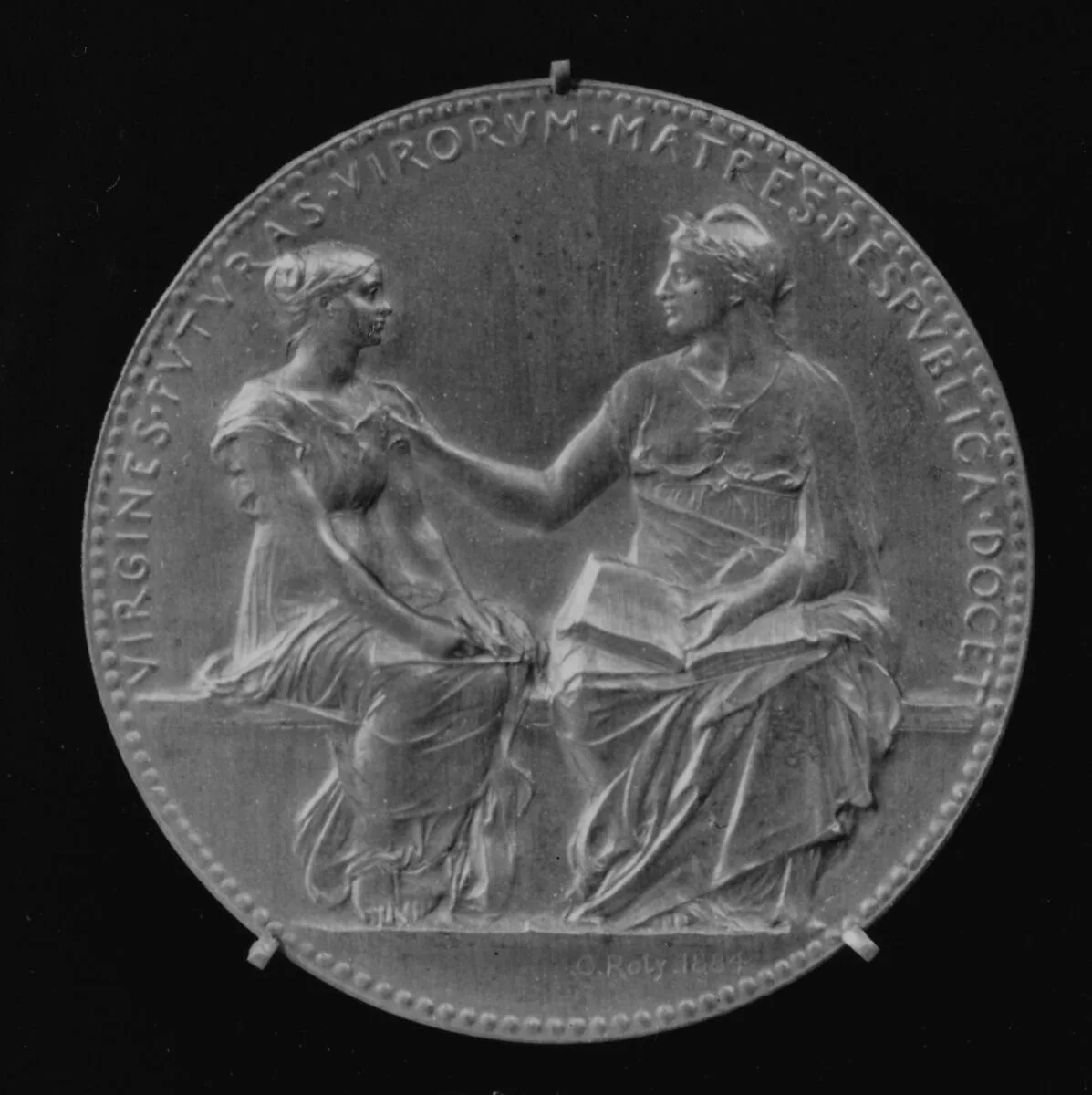 Public Secondary Education of Young Women, 1884 — Louis-Oscar Roty