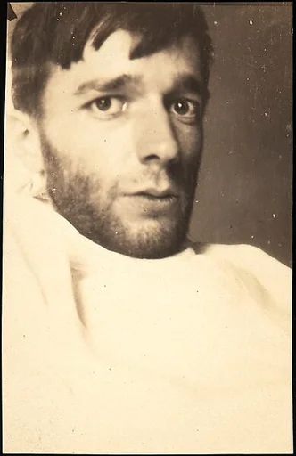 [Self-Portrait in New York Hospital Bed, New York City]