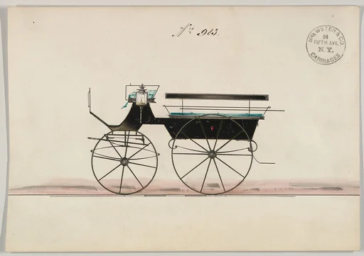 Design for Wagonette or Omnibus, no. 983