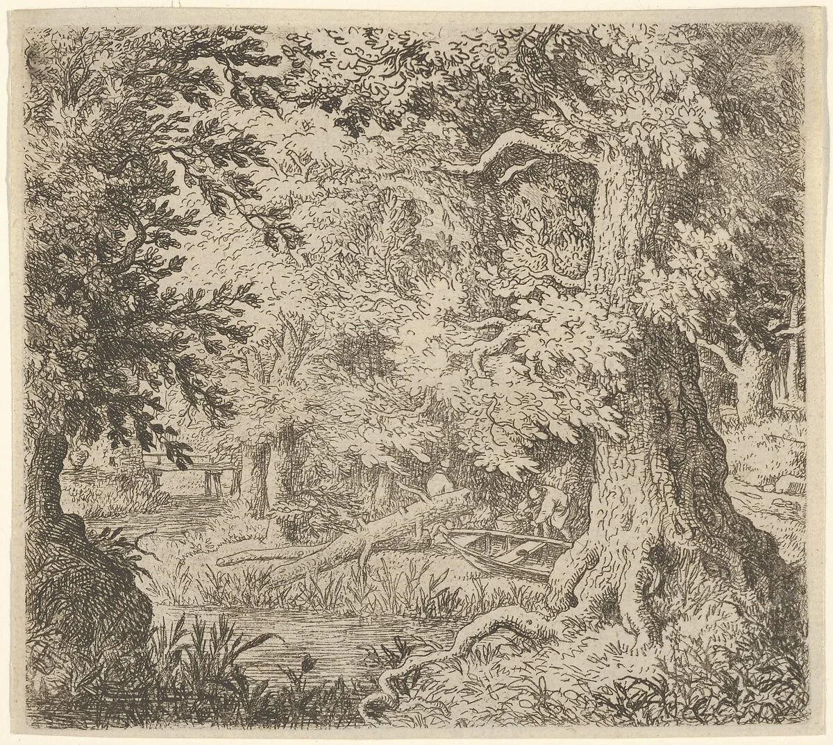 The Brook in the Wood — Allart van Everdingen